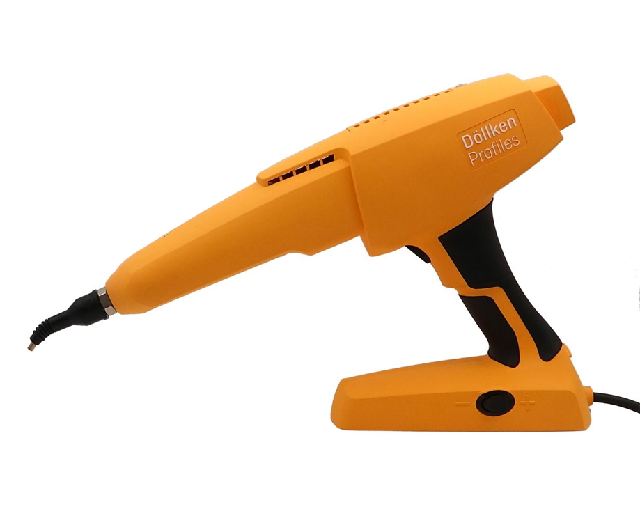 ვინილის პლინტუსის ელექტრული საინსტალაციო წებოს წასასმელი ხელსაწყო HKP 2.0 E