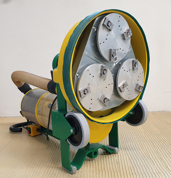 LÄGLER TRIO - იატაკის მოსახვეწი აპარატი